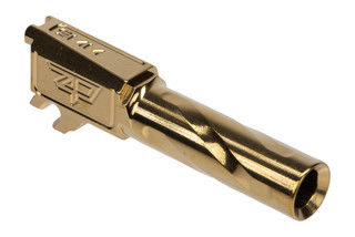 Zaffiri Precision P365 Flush & Crown 9mm Barrel has a machined "ZP" logo